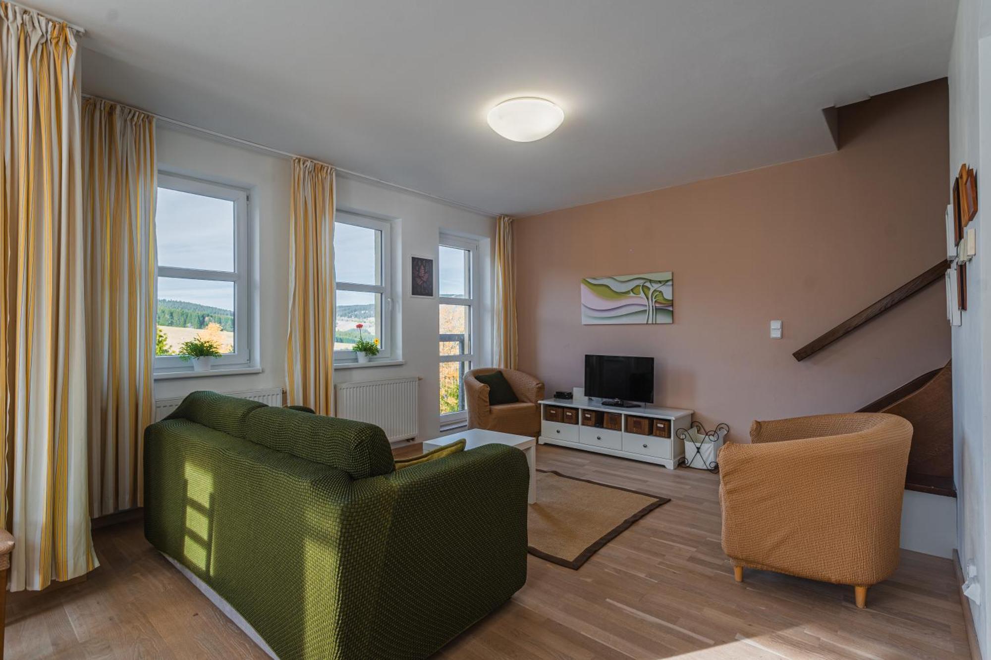 K2 Aparthotel Klinovec Views - Mezonet Apt Loucna pod Klinovcem Luaran gambar